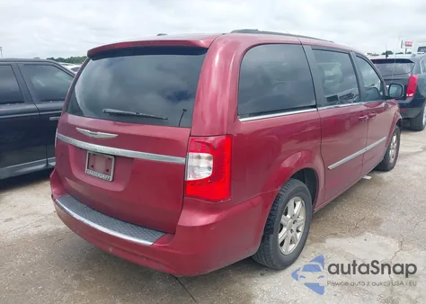 2012 Chrysler Town & Country Touring из США, поврежденный, VIN 2C4RC1BG5CR301355